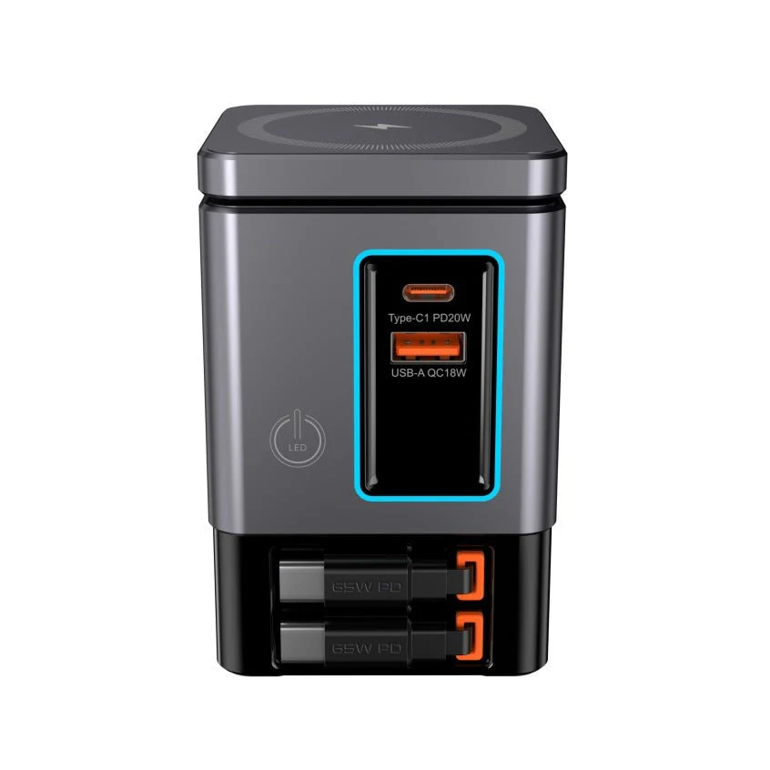 FlexHub – 105W 6-in-1 Wireless Charging Station for Multiple Devices - Image 3