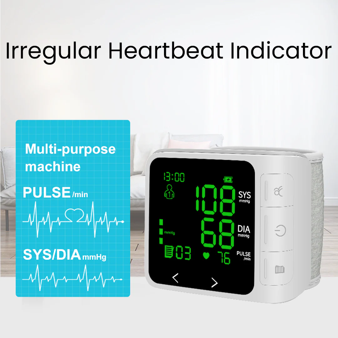 EasyPulse Wrist Blood Pressure and Heart Rate Monitor - Image 5